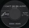 online anhören Eddie Dean - I Cant Go On Alone Saber Man