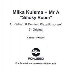 Download Miika Kuisma + Mr A - Smoky Room