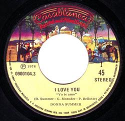 Download Donna Summer - I Love You Yo Te Amo