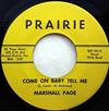 descargar álbum Marshall Page - Come On Baby Tell Me Sweet Talk