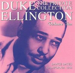 Download Duke Ellington - The Private Collection Volume Ten Dance Dates California 1958