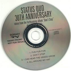 Download Status Quo - 30th Anniversary Taken From The Forthcoming Album Dont Stop