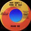 descargar álbum Duane Dee - Why Didnt I Think Of That