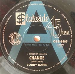 Download Bobby Darin - Change I Can See The Wind