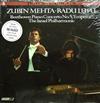 ladda ner album Zubin Mehta Radu Lupu, Israel Philharmonic Orchestra Beethoven - Piano Concerto No 5 Emperor