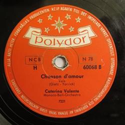 Download Caterina Valente - Chanson DAmour Det Är Nog Fel