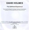 escuchar en línea David Holmes - The Girlfriend Experience