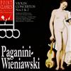 descargar álbum Paganini Wieniawski - Violin Concertos Nos 1 2