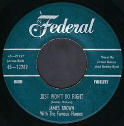 Download James Brown With The Famous Flames - Just Wont Do Right Lets Make It