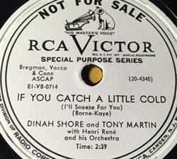 Download Dinah Shore And Tony Martin - If You Catch A Little Cold Manhattan