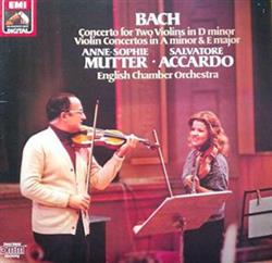 Download Bach AnneSophie Mutter Salvatore Accardo English Chamber Orchestra - Violin Concertos