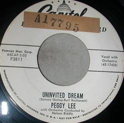 Download Peggy Lee - Uninvited Dream Listen To The Rockin Bird