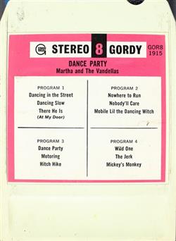 Download Martha Reeves And The Vandellas - Dance Party