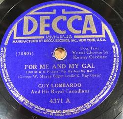 Download Guy Lombardo And His Royal Canadians - For Me And My Gal Beale Street Blues