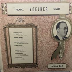 Download Franz Völker - Franz Volker Sings