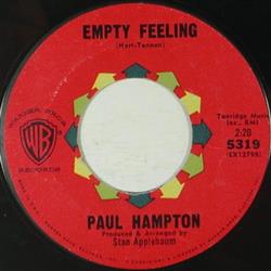 Download Paul Hampton - Empty Feeling I Can Tell By The Way You Say Hello That You Mean Goodbye