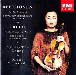 Download Ludwig van Beethoven, Max Bruch, KyungWha Chung, Klaus Tennstedt - Violin Concertos