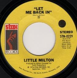 Download Little Milton - Let Me Back In