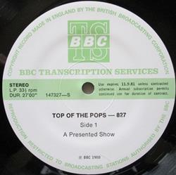 Download Various - Top Of The Pops 827