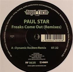 Download Paul Star - Freaks Come Out Remixes