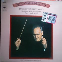 Download Ludwig van Beethoven, Bruno Walter, The New York Philharmonic Orchestra - Sinfonien Nr 4 B dur op 60 Sinfonien Nr 5 c moll op67