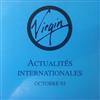 ouvir online Various - Virgin Actualités Internationales Octobre 92