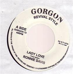 Download Ronnie Davis King Tubby & The Aggrovators - Lady Love Lady Dub