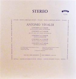 Download Antonio Vivaldi, Max Goberman, New York Sinfonietta - Vivaldi Concertos in C Maj 97 G Maj 52 F Maj 6 A Maj 16 D Min 176