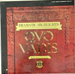 Download Miklos Rozsa - Dramatic Highlights From Quo Vadis