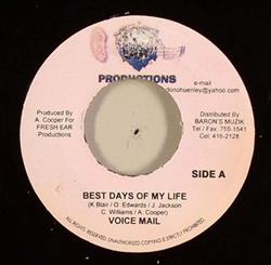 Download Voice Mail Kamar - Best Days Of My Life Before You Go Away