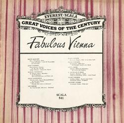 Download Various - Great Voices Of The Century Fabulous Vienna