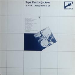 Download Papa Charlie Jackson - 1924 29 Mostly New To LP