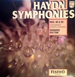 Download Haydn, Concertgebouw Orchestra, Amsterdam, Bernard Haitink - Symphonies Nos 96 99