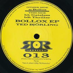 Download Ted Björling - Bollox EP