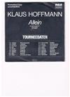 escuchar en línea Klaus Hoffmann - Allein