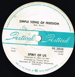 Download Spirit Of Us - Simple Song Of Freedom One More Mountain