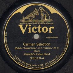 Download Vessella's Italian Band - Carmen Selection Coronation March