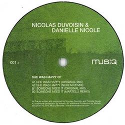 Download Nicolas Duvoisin & Danielle Nicole - She Was Happy EP