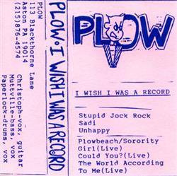 Download Plow United - I Wish I Was A Record