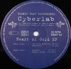 Download Cyberlab - Heart Of Gold EP