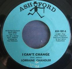 Download Lorraine Chandler - I Cant Change What Can I Do