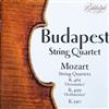 ouvir online Mozart, Budapest String Quartet - String Quartets K465 Dissonance K499 Hoffmeister K590