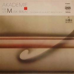 Download Akademie Für Alte Musik Berlin - Telemann Blavet Geminiani